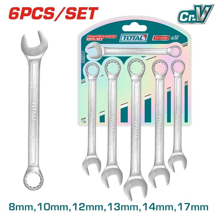 Set 6 chiavi combinate 8-17mm